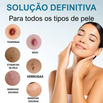 MediSkin Laser – Elimine Manchas e Verrugas | Resultados Rápidos