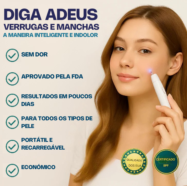 MediSkin Laser – Elimine Manchas e Verrugas | Resultados Rápidos